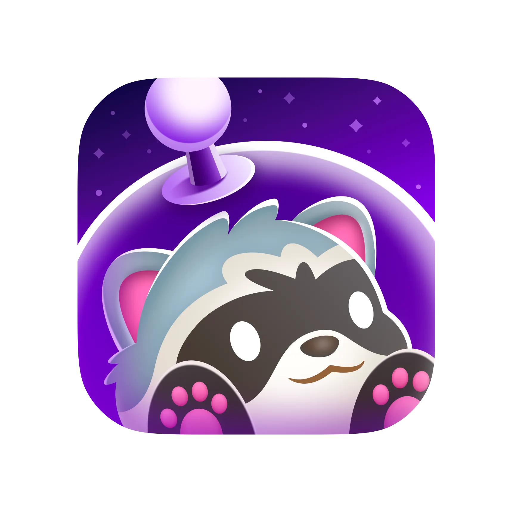 Apollo Raccoon Happy