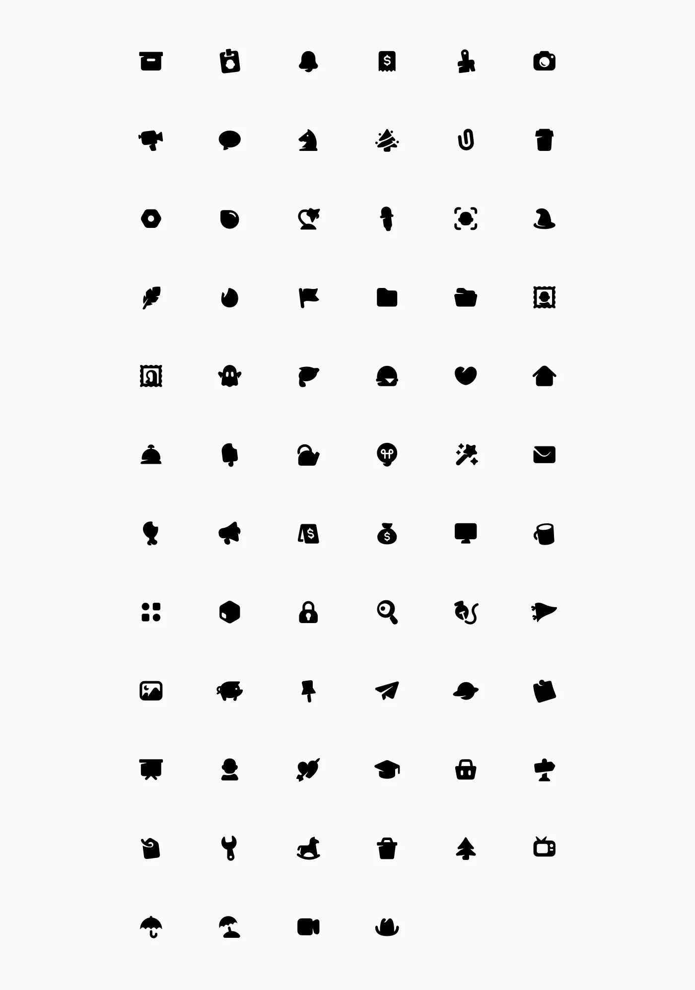 PlayFull Icon Set, Sketch